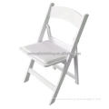 Used cheap padded resin folding chairs wholesale